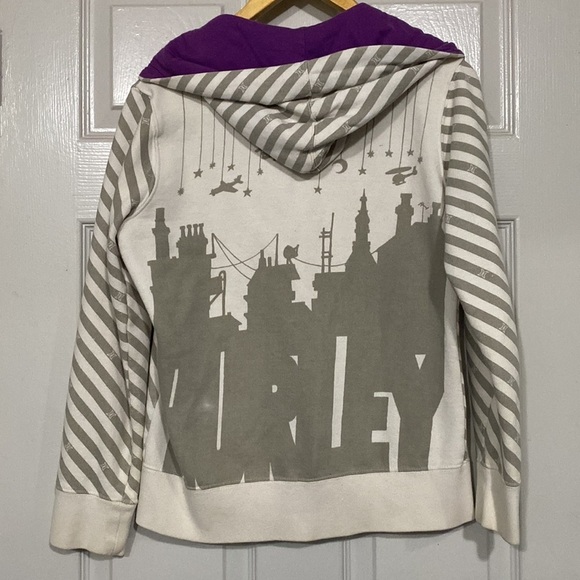 HURLEY ZIP UP HOODIE SWEATSHIRT SIZE MEDIUM - Picture 3 of 8